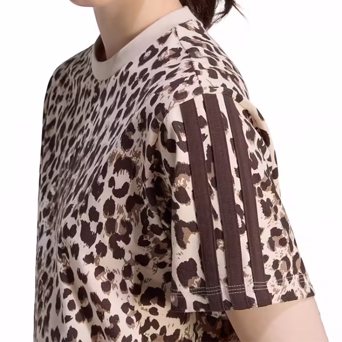 Футболка Adidas SEASONAL ESSENTIALS ANIMAL PRINT Коричневый XXS - 5
