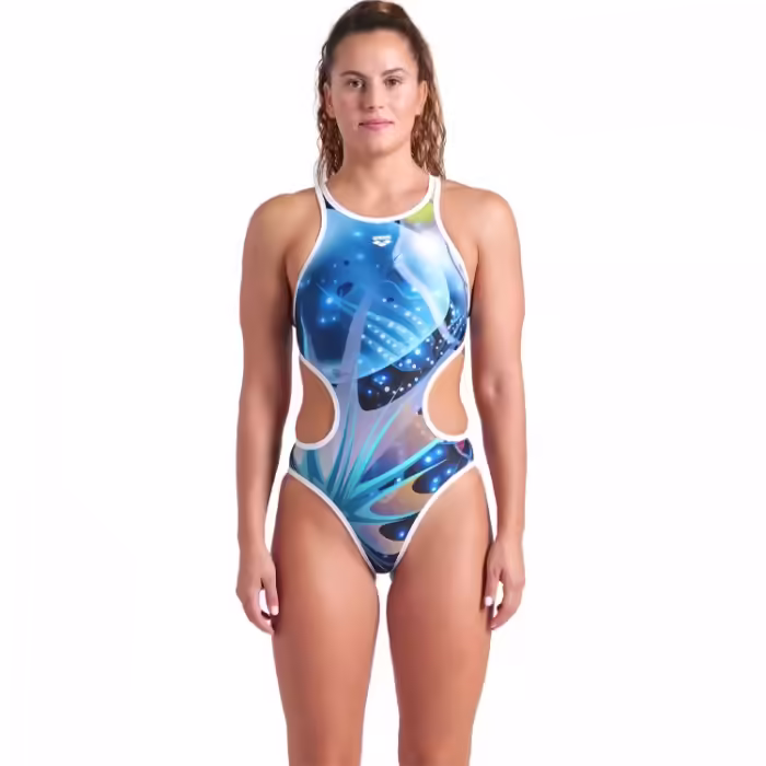 Купальник Arena ONE PRINT SWIMSUIT TECH BACK