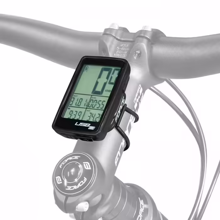 Велокомпьютер Force USB 13f wireless - 2