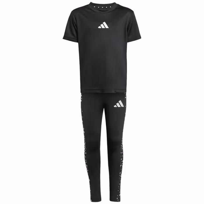 Set tricou + panta-colanti Adidas Essentials Glam Print - 6