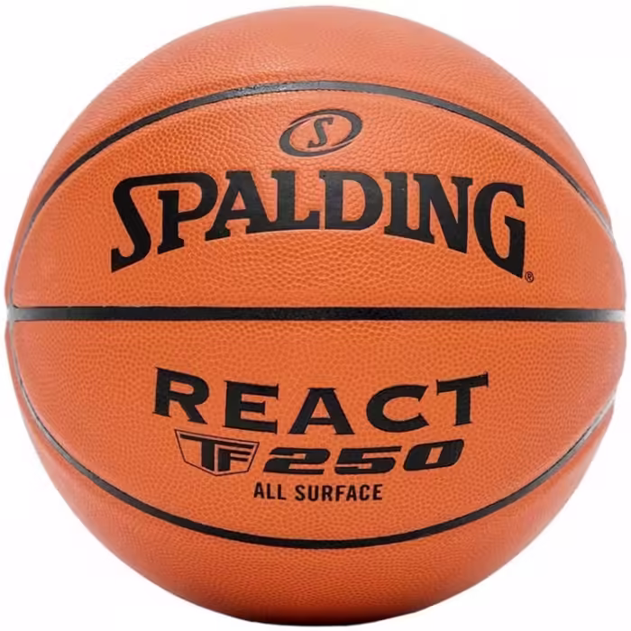 Мяч баскетбольный Spalding TF250 REACT FIBA