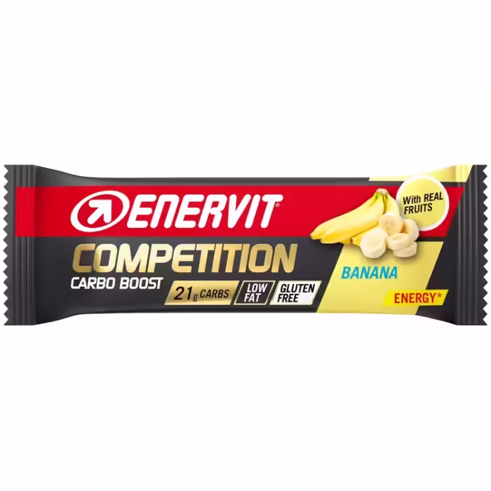 Энергетические батончики ENERVIT Competition Bar banana