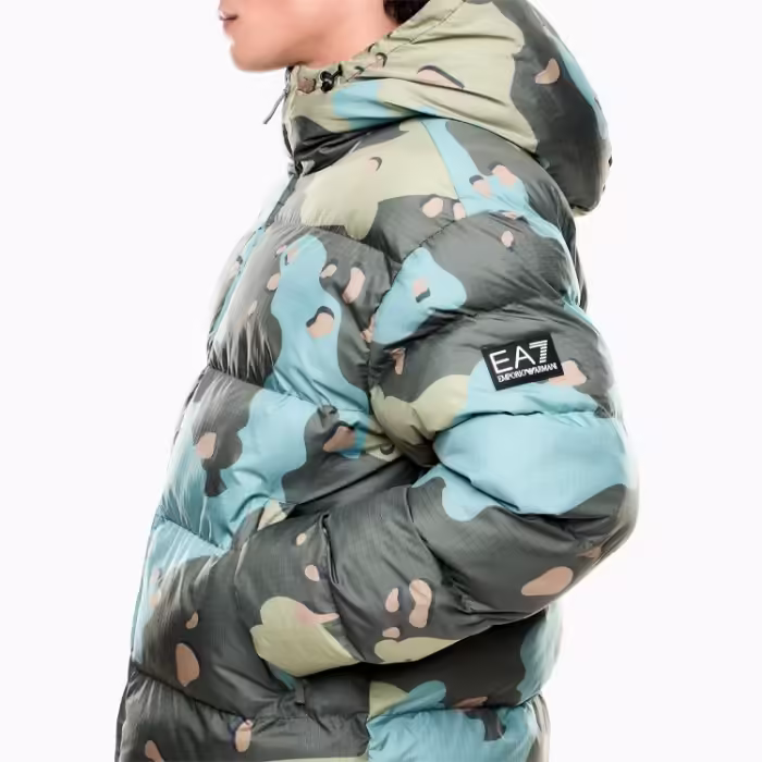 Куртка EA7 EMPORIO ARMANI MOUNTAIN M ECO DOWN HOODED - 4