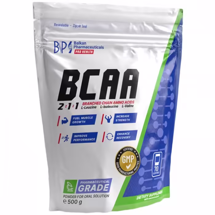 Aminoacizi Balkan Pharmaceuticals BCAA powder N1 500gr