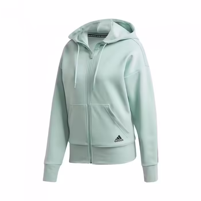 Толстовка Adidas W 3S DK FZ S HD Зеленый XS