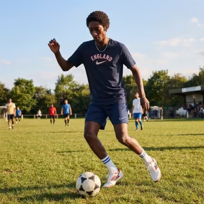 Футболка Nike ENGLAND Синий XXL - 8