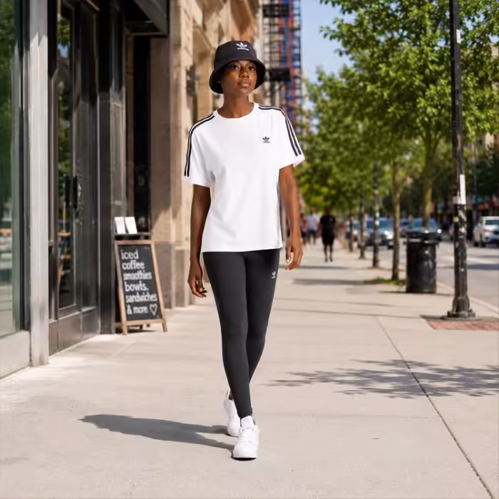 Tricou Adidas 3 STRIPE TEE - 7