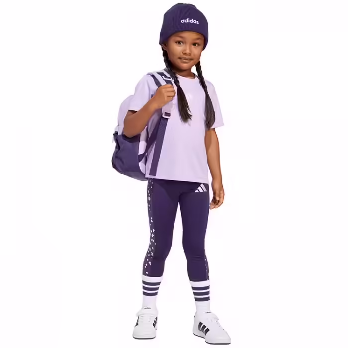 Set tricou + panta-colanti Adidas Essentials Glam Print - 3