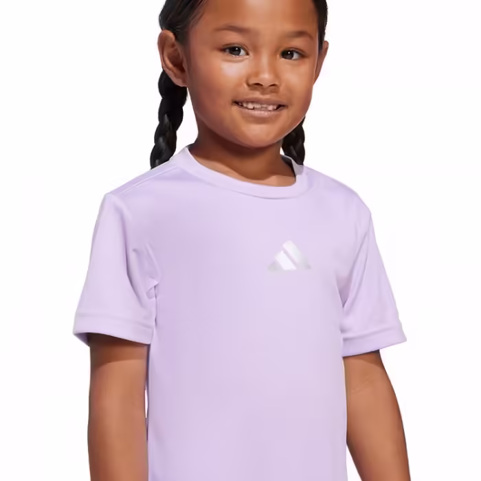 Set tricou + panta-colanti Adidas Essentials Glam Print - 4