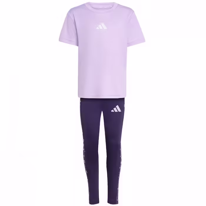 Set tricou + panta-colanti Adidas Essentials Glam Print - 6
