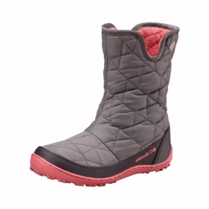 Cizme Columbia Youth Minx Slip Omni-Heat Waterproof Gri 33