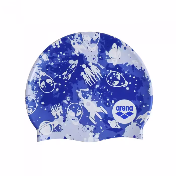 Силиконовая шапочка для плавания Arena Print 2