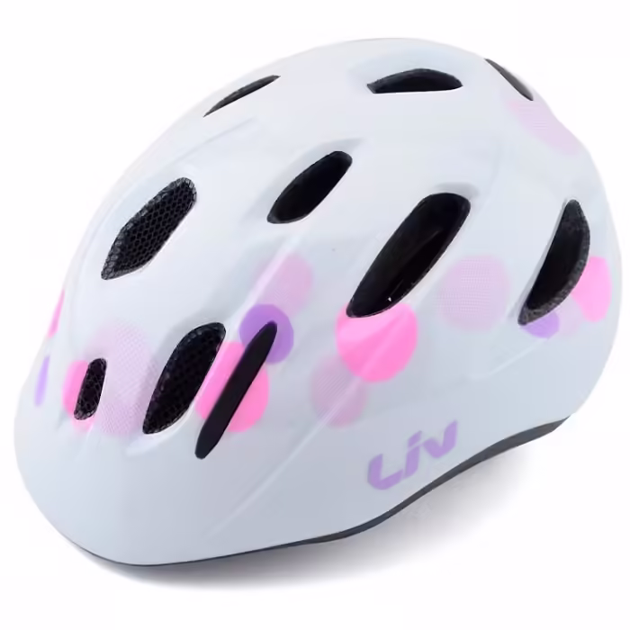 Защитный шлем Giant MUSA GLOSS BUBBLE WHITE 50-55CM WITH DIAL FIT SYSTEM WITH BUG NET CPSC/CE - 2