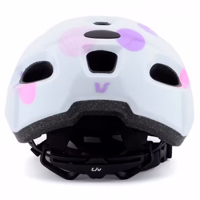 Защитный шлем Giant MUSA GLOSS BUBBLE WHITE 50-55CM WITH DIAL FIT SYSTEM WITH BUG NET CPSC/CE - 4