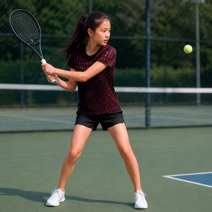 Футболка Nike G NK DFADV SS TOP Бордовый M - 9