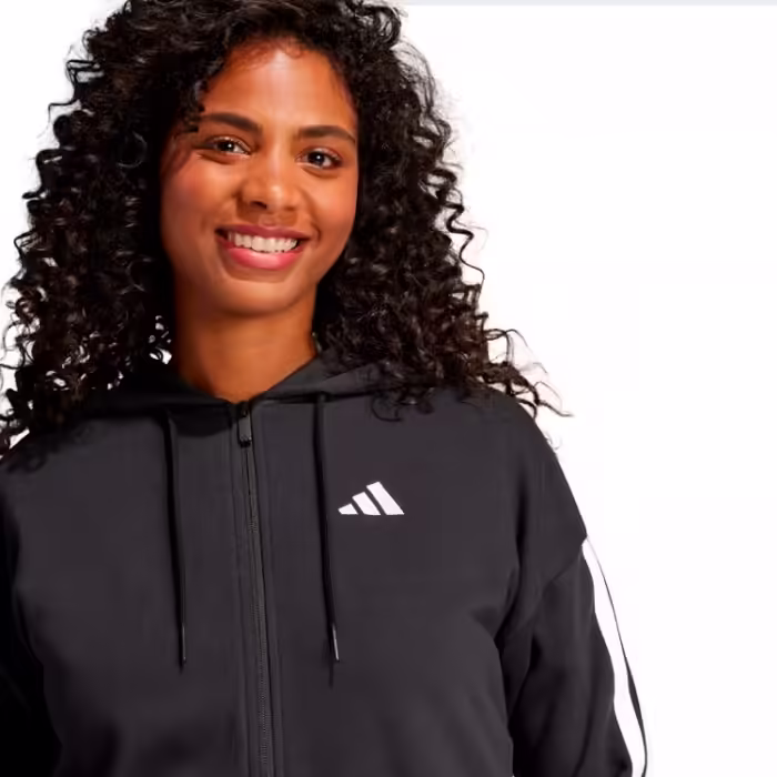 Hanorac Adidas W 3S FT FZ HD - 3