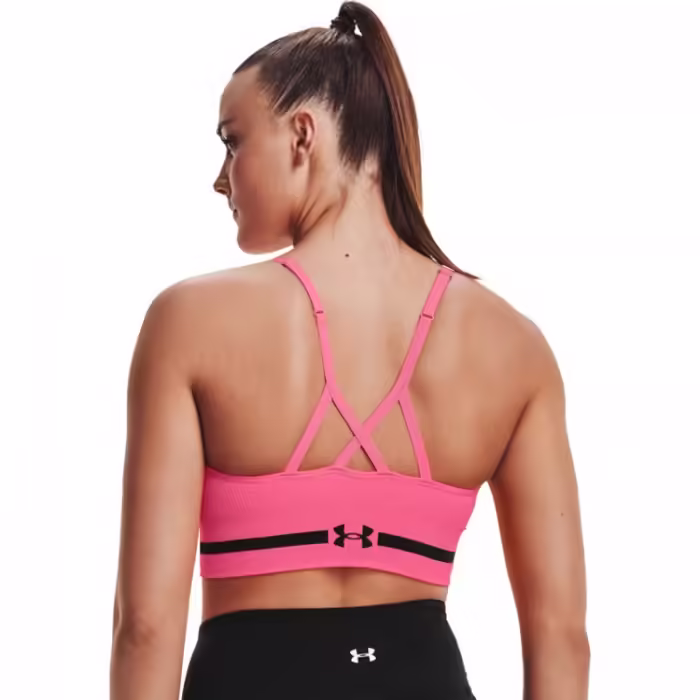 Спортивное бра Under Armour UA SEAMLESS LOW LONG HTR BRA - 3