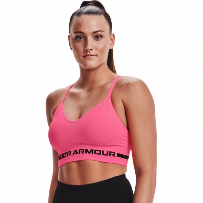 Спортивное бра Under Armour UA SEAMLESS LOW LONG HTR BRA - 4