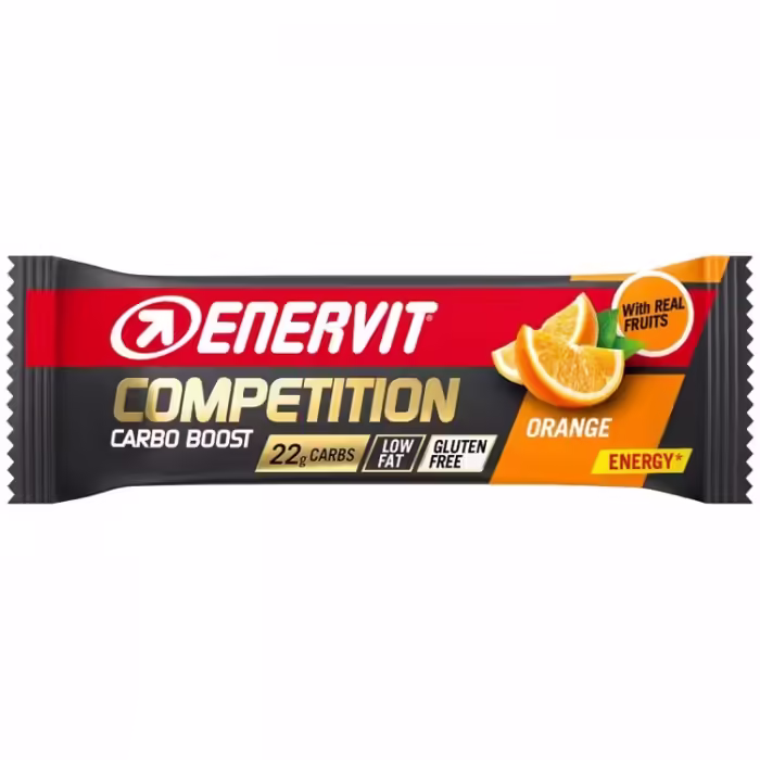 Энергетические батончики ENERVIT Competition Bar orange