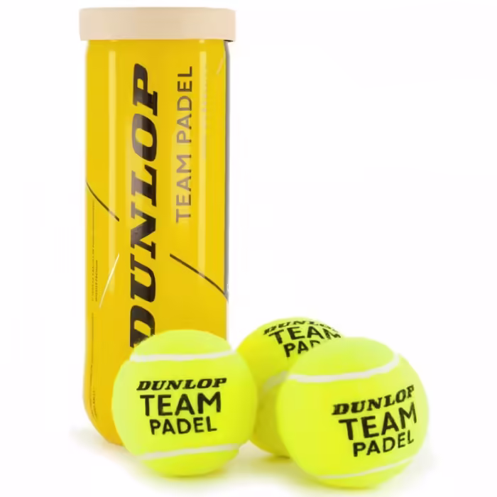 Set mingi penru padel 3 buc Dunlop TEAM PADEL 3B