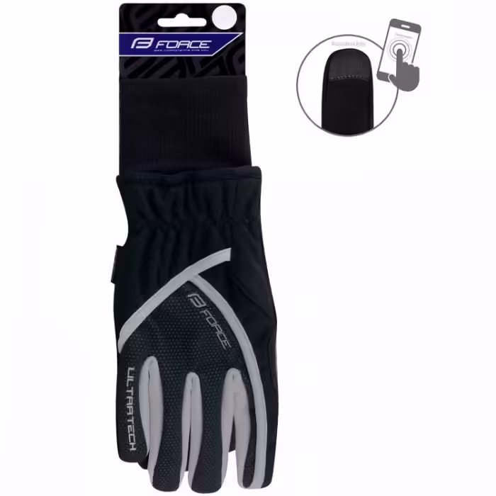 Перчатки велосипедные Force ULTRA TECH - 3