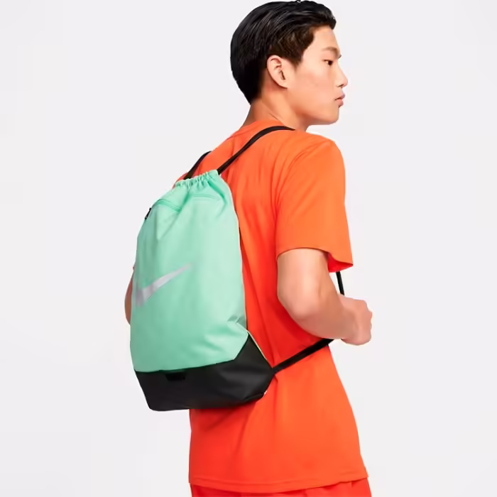 Мешок спортивный Nike NK BRSLA DRWSTRNG 9.5 (18L) Зеленый MISC - 6