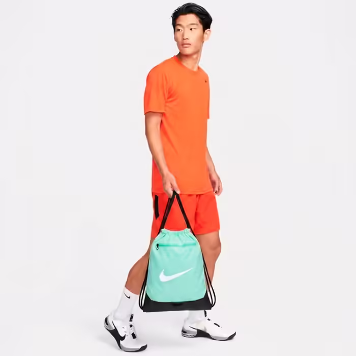 Мешок спортивный Nike NK BRSLA DRWSTRNG 9.5 (18L) Зеленый MISC - 7