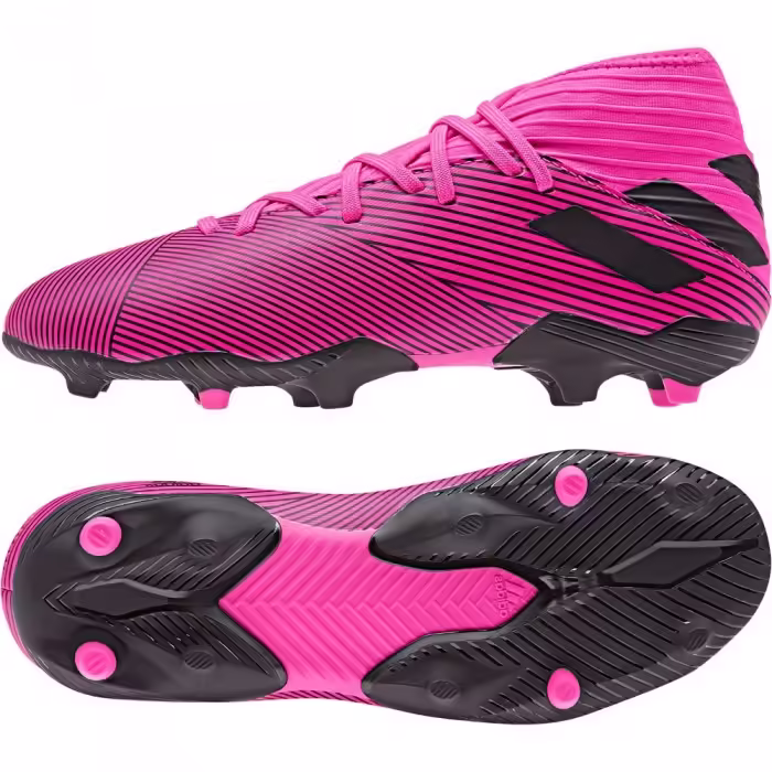 Бутсы Adidas NEMEZIZ 19.3 FG J Розовый 34 - 2