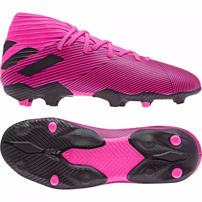 Бутсы Adidas NEMEZIZ 19.3 FG J Розовый 34 - 4
