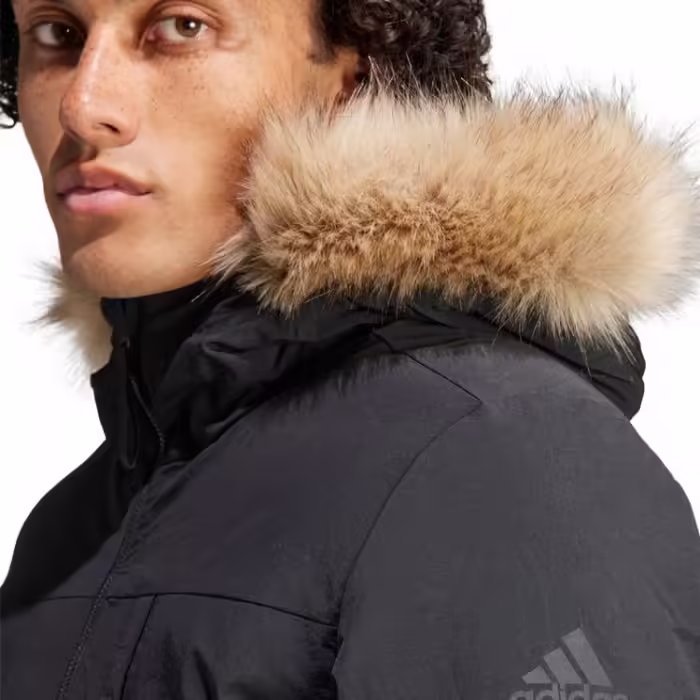 Куртка Adidas HO FUR PA Черный XS - 5