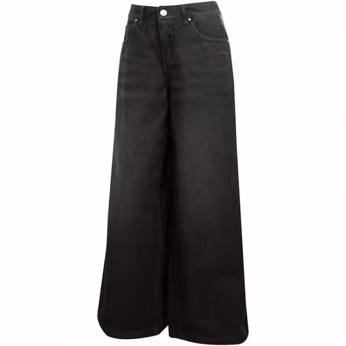 Pantaloni Adidas DENIM WIDE PANT Negru 24-32 - 6