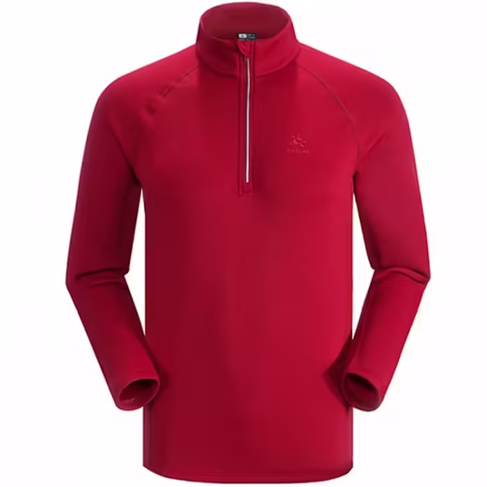 Long-sleeve Kailas Air Fleece Stand Collar Functional Long Sleeve Baselayer Top Mens
