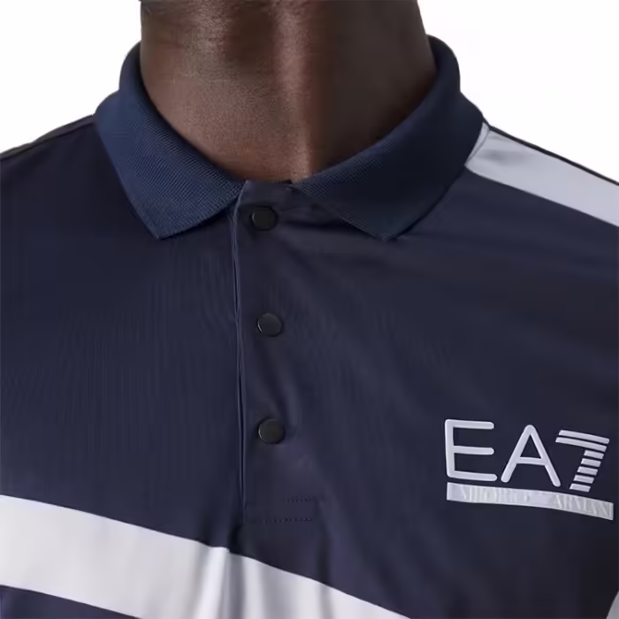 Поло EA7 EMPORIO ARMANI POLO Синий S - 4