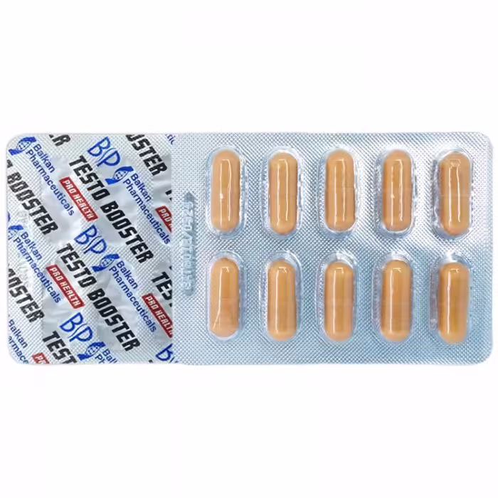 Витамины Balkan Pharmaceuticals TESTOBOOSTER capsules N120 - 4