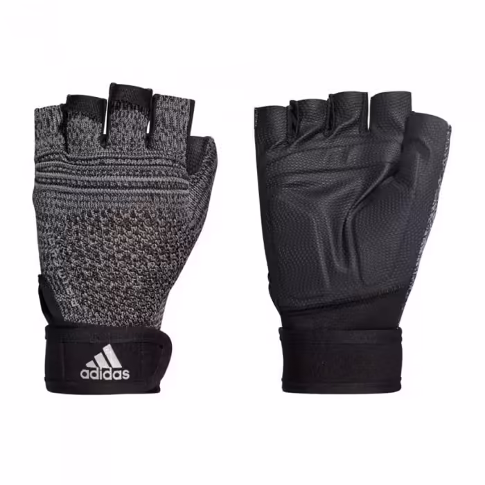 Перчатки для фитнеса Adidas PRIMEKNIT GL Черный/Серый