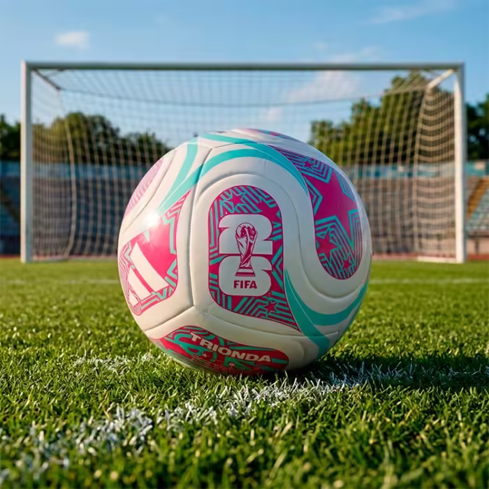 Мяч футбольный Adidas FIFA WORLD CUP TRIONDA CLUB Белый 5 - 5