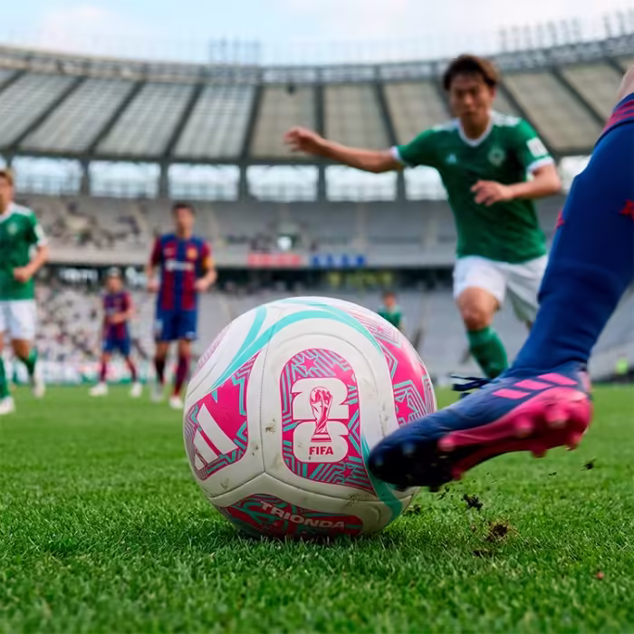 Мяч футбольный Adidas FIFA WORLD CUP TRIONDA CLUB Белый 5 - 6