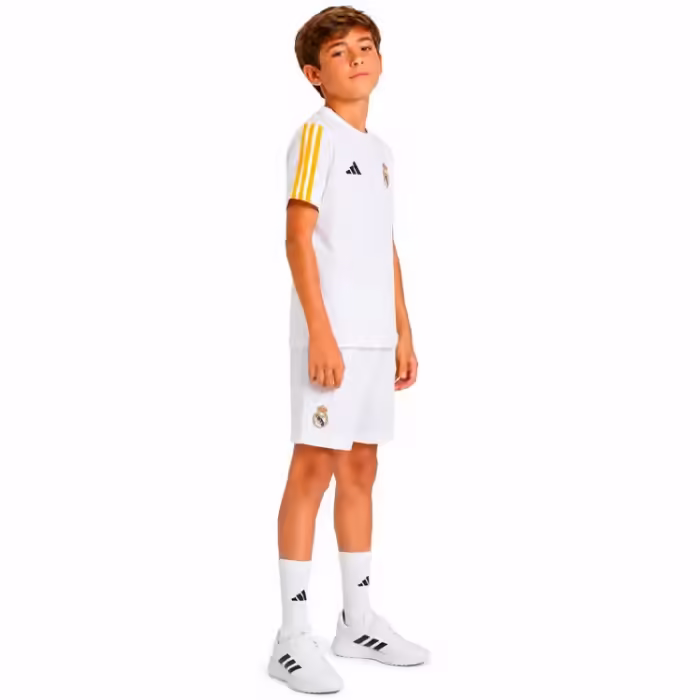 Tricou Adidas REAL KIDS TEE Alb 116 - 3