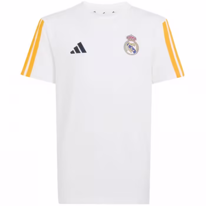 Tricou Adidas REAL KIDS TEE Alb 116 - 4