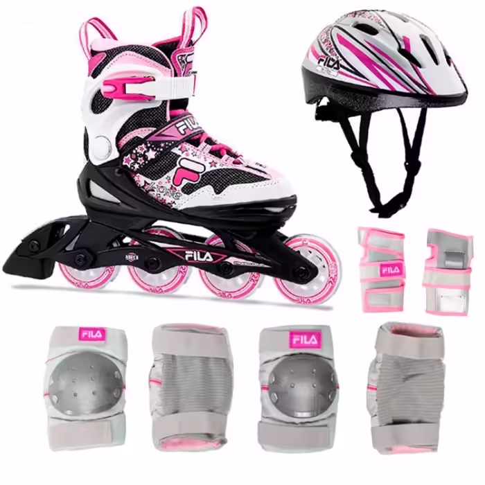 Роликовые коньки Fila skate J-ONE COMBO 3 SET GIRL
