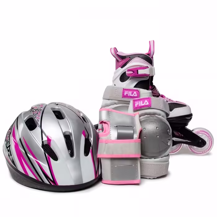 Роликовые коньки Fila skate J-ONE COMBO 3 SET GIRL - 2