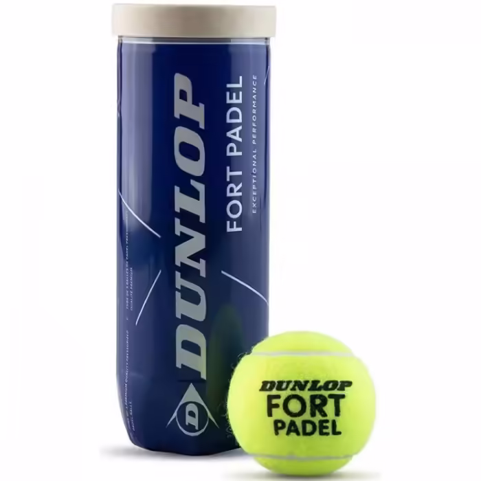 Set mingi penru padel 3 buc Dunlop FORT PADEL 3