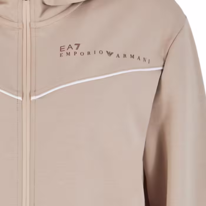 Hanorac EA7 EMPORIO ARMANI NATURAL VENTUS7 W HOODIE FZ - 4