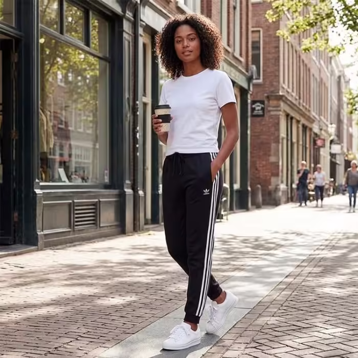 Pantaloni Adidas SLIM PANTS Negru 30 - 8