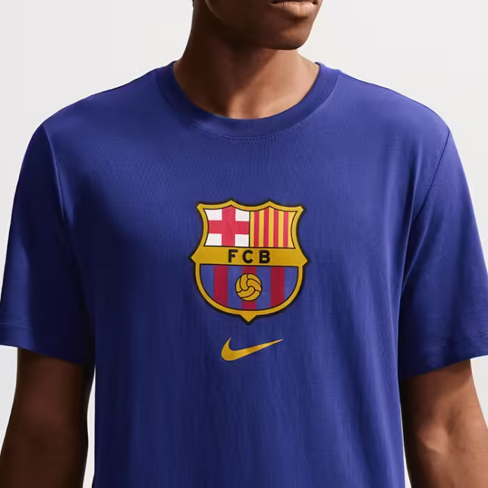 Футболка Nike F.C. BARCELONA Синий S - 4