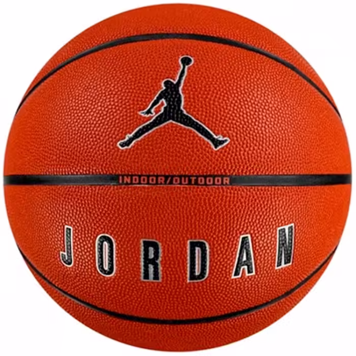 Мяч баскетбольный Nike JORDAN ULTIMATE 2.0 8P DEFLATED AMBER/BLACK/METALLIC SILVER/BLACK 07