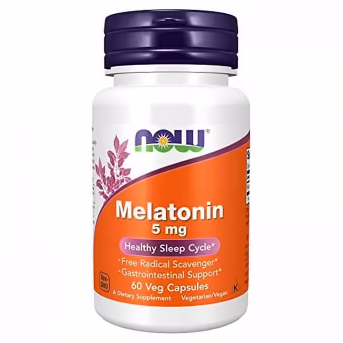 Витамины Now Foods MELATONIN 5mg  VCAPS   60 VCAPS