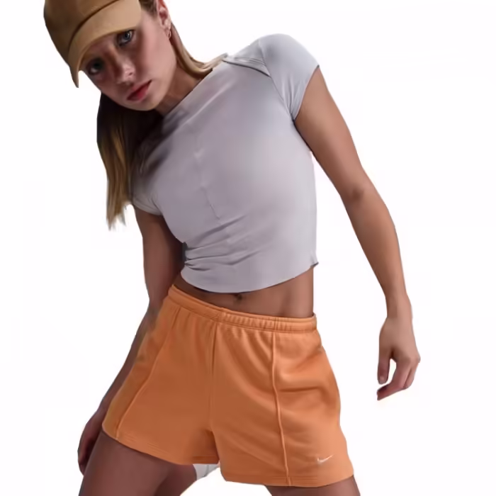 Шорты Nike W NSW NK CHLL FT MR 4IN SHORT - 5