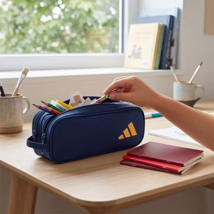 Пенал Adidas TWO ZIPPER PENCIL CASE - 7
