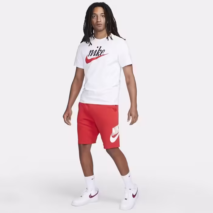 Sorti Nike M NK CLUB ALUMNI HBR FT SHORT Rosu XS - 4